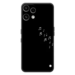Чохол з картинками на чорному фоні для Nothing Phone (3a) Lite (Ноти)