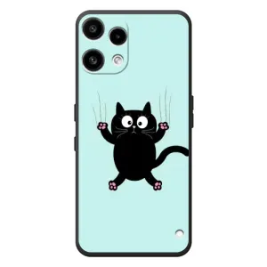 Силіконовий чохол з котиком для Nothing Phone (3a) Lite (Падаючий кіт)