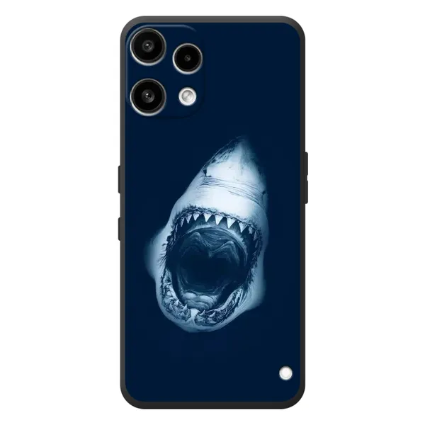 Чехол с рисунком «Пасть Акулы» для Nothing Phone (3a) Lite