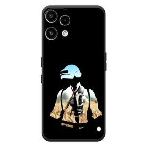 Силиконовый чехол с картинкой "Герой Pubg" на Nothing Phone (3a) Lite (Пубг мен)
