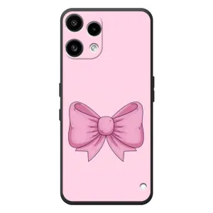 Чехол банты для Nothing Phone (3a) Lite (Розовый бантик)