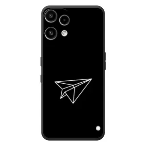 Чохол з картинками на чорному фоні для Nothing Phone (3a) Lite (Літак)