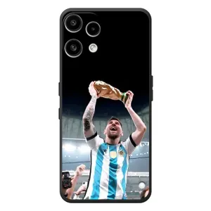 Чехлы Лео Месси Аргентина для Nothing Phone (3a) Lite (Счастливый Месси)