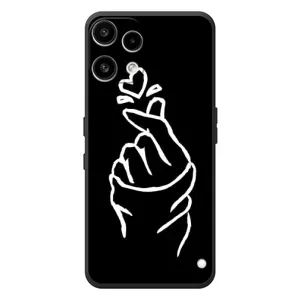 Чохол (Знак сердечка) для Nothing Phone (3a) Lite (Сердечко на чорному)
