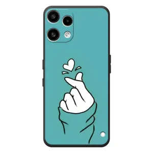 Чохол (Знак сердечка) для Nothing Phone (3a) Lite (Сердечко на бірюзовому)