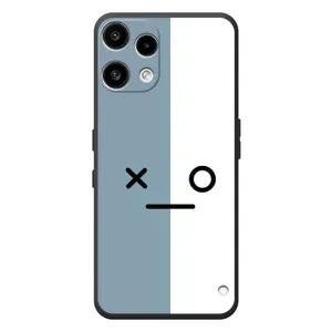 Чохли (ТПУ) (смішні стікери) для Nothing Phone (3a) Lite (Сіро-білий)
