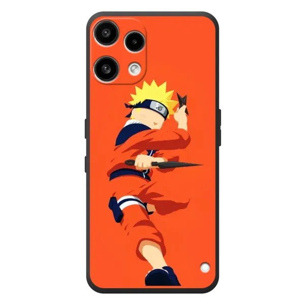 Чехол с рисунком «Силуэт Наруто» для Nothing Phone (3a) Lite