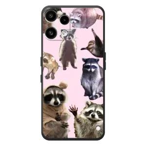 Силіконовий Чохол з Энотами на Nothing Phone (3a) Lite (Смішні Єноти)