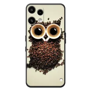 Чохли з принтом СОВИ для Nothing Phone (3a) Lite (Сова з зерен кави)