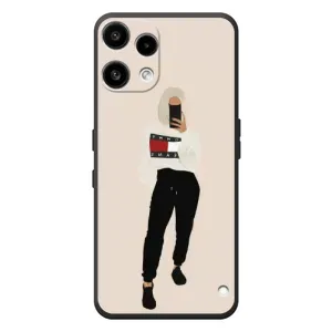 Силиконовый Чехол на Nothing Phone (3a) Lite с картинкой Стильных Девушек (Стильная)