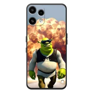Друкований чохол з принтом Шрек для Nothing Phone (3a) Lite (Епічний вибух Шрек)