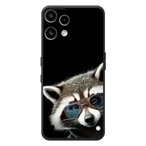 Силіконовий Чохол з Энотами на Nothing Phone (3a) Lite (Стильний Єнот)