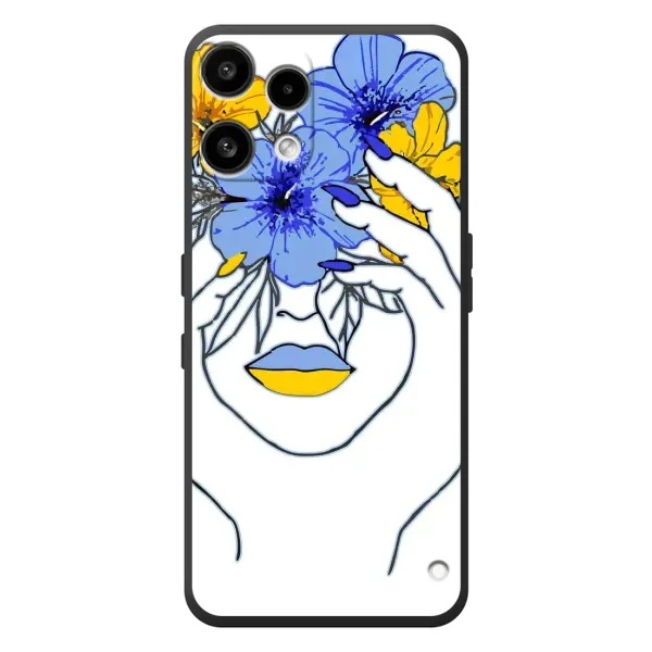 Чехол с рисунком «Украинка на всю голову» для Nothing Phone (3a) Lite Чехол с рисунком «Украинка на всю голову» для Nothing Phone (3a) Lite