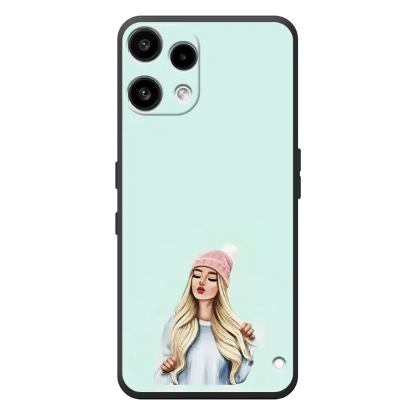 Чехол с рисунком «В шапке» для Nothing Phone (3a) Lite Чехол с рисунком «В шапке» для Nothing Phone (3a) Lite