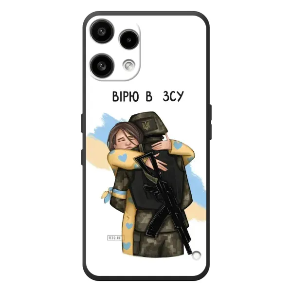 Чехол с рисунком «Верим в ЗСУ» для Nothing Phone (3a) Lite