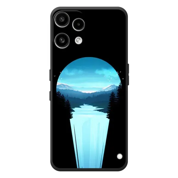 Чехол с рисунком «Синий Водопад» для Nothing Phone (3a) Lite Чехол с рисунком «Синий Водопад» для Nothing Phone (3a) Lite