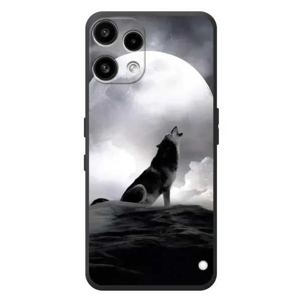 Чехол с рисунком «Волк и луна» для Nothing Phone (3a) Lite Чехол с рисунком «Волк и луна» для Nothing Phone (3a) Lite