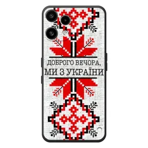 Силиконовый Чехол на Nothing Phone (3a) Lite (Вышиванка Доброго вечера)