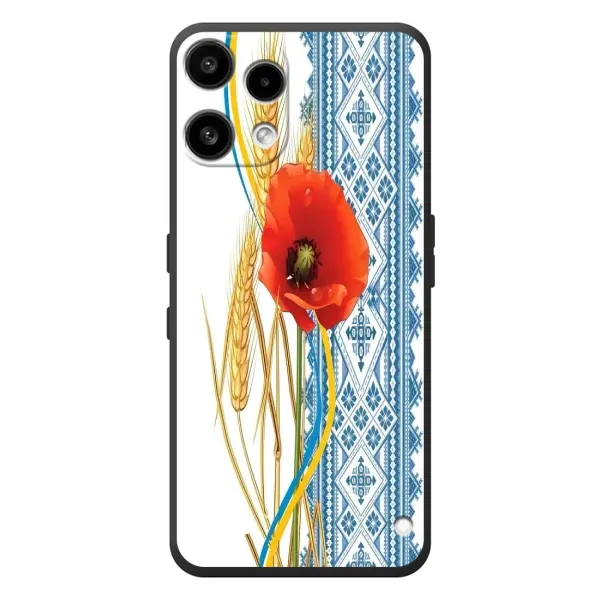 Чехол с рисунком «Вышиванка с цветком» для Nothing Phone (3a) Lite Чехол с рисунком «Вышиванка с цветком» для Nothing Phone (3a) Lite