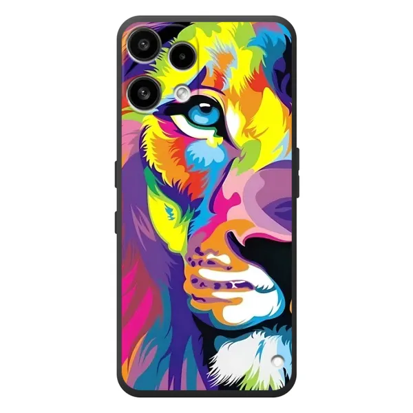 Чехол с рисунком «Яркий Лев» для Nothing Phone (3a) Lite