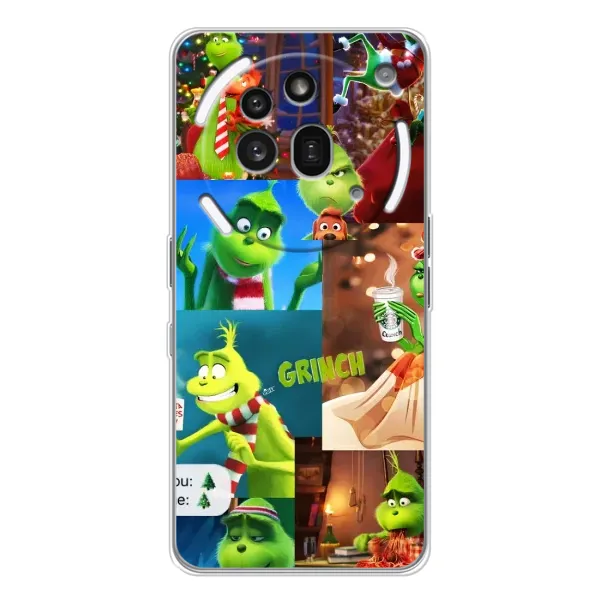 Чехол с рисунком «Арт Гринч» для Nothing Phone (3a) Pro Чехол с рисунком «Арт Гринч» для Nothing Phone (3a) Pro