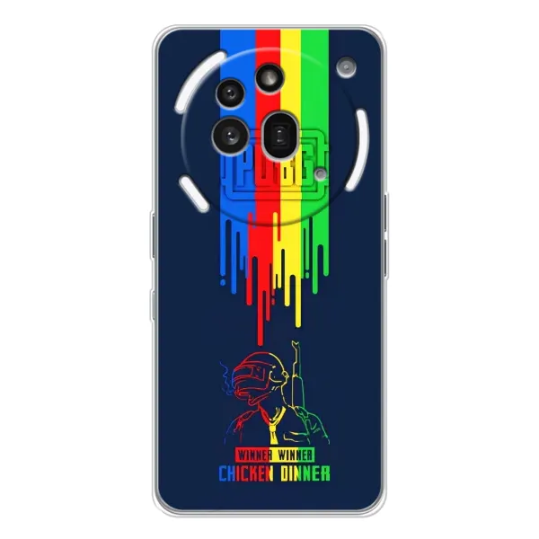 Чехол с рисунком «Арт Пабг» для Nothing Phone (3a) Pro Чехол с рисунком «Арт Пабг» для Nothing Phone (3a) Pro