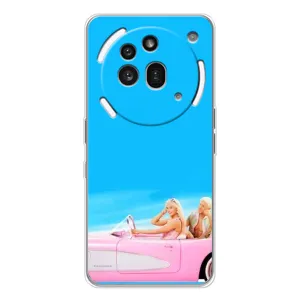 Силіконовый Чохол Барбі фільм на Nothing Phone (3a) Pro (Барбі і Кен)