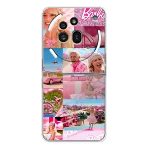 Силіконовый Чохол Барбі фільм на Nothing Phone (3a) Pro (Барбі стиль)