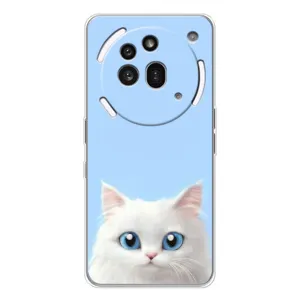 Чохол на тематику: Коти для Nothing Phone (3a) Pro (Білий кіт)
