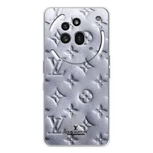 Текстурний Чохол Louis Vuitton для Натинг Фон (3а) Про (Білий ЛВ)