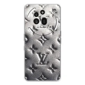 Текстурный Чехол Louis Vuitton для Нотинг Фон (3а) Про (Бежевый ЛВ)