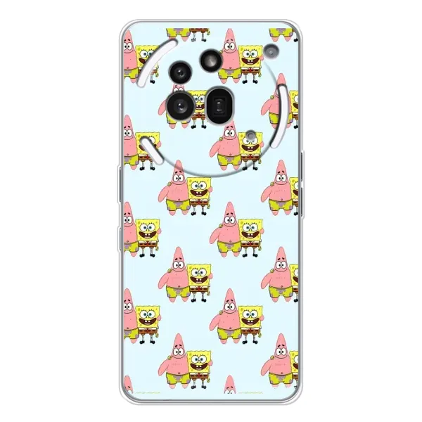 Чехол с рисунком «Боб и Патрик» для Nothing Phone (3a) Pro Чехол с рисунком «Боб и Патрик» для Nothing Phone (3a) Pro