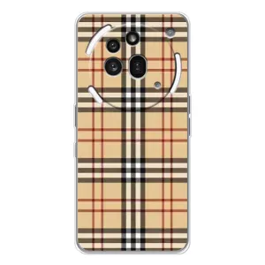 Чехол с Брендами одежды на Нотинг Фон (3а) Про (Burberry стиль)