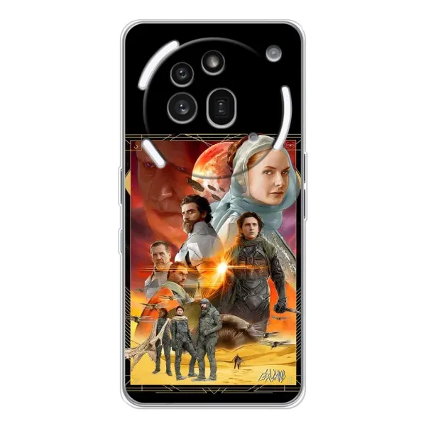 Чехол с рисунком «Д Ю Н А» для Nothing Phone (3a) Pro