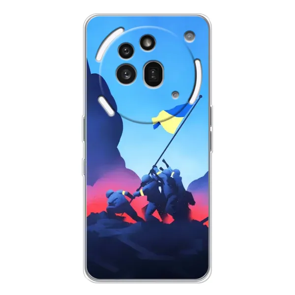 Чехол с рисунком «Деокупація» для Nothing Phone (3a) Pro Чехол с рисунком «Деокупація» для Nothing Phone (3a) Pro