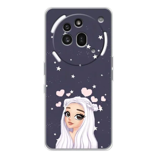 Чохол з малюнком «Дівчина та серця» для Nothing Phone (3a) Pro Чохол з малюнком «Дівчина та серця» для Nothing Phone (3a) Pro