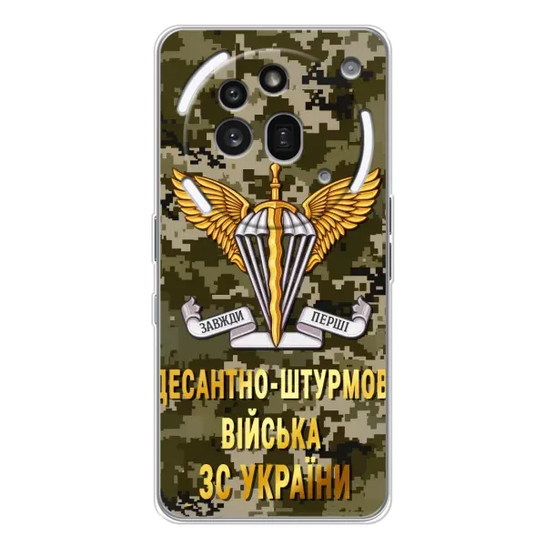 Чехол с рисунком «ДШВ ЗСУ» для Nothing Phone (3a) Pro Чехол с рисунком «ДШВ ЗСУ» для Nothing Phone (3a) Pro