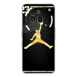 Силиконовый Чехол Nike Air Jordan на Нотинг Фон (3а) Про (Джордан 23)