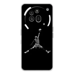 Силиконовый Чехол Nike Air Jordan на Нотинг Фон (3а) Про (Джордан)