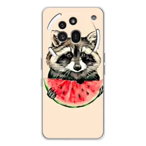 Силіконовий Чохол з Энотами на Nothing Phone (3a) Pro (Єнот)