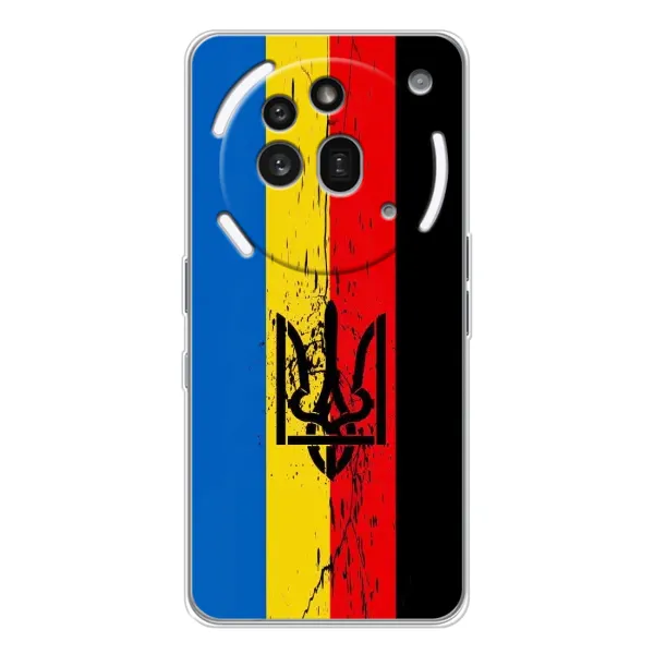 Чехол с рисунком «Флаг УПА» для Nothing Phone (3a) Pro Чехол с рисунком «Флаг УПА» для Nothing Phone (3a) Pro