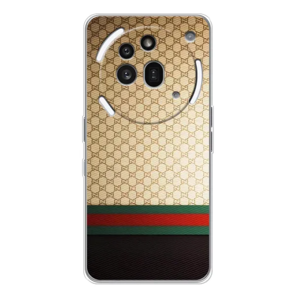 Чехол с рисунком «Фон Гуччи» для Nothing Phone (3a) Pro Чехол с рисунком «Фон Гуччи» для Nothing Phone (3a) Pro
