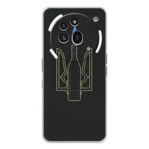 Чехол с картинкой (Патриотический ГЕРБ) на Nothing Phone (3a) Pro (Герб - Молотова)