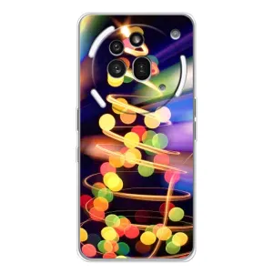Чехол Новогодняя Елка на Nothing Phone (3a) Pro (Гирлянды)