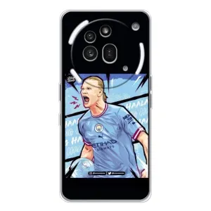 Чехлы с принтом для Nothing Phone (3a) Pro Футболист (гол Эрлинг Холланд)