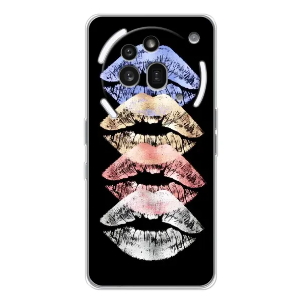 Чохол з малюнком «Губи» для Nothing Phone (3a) Pro Чохол з малюнком «Губи» для Nothing Phone (3a) Pro