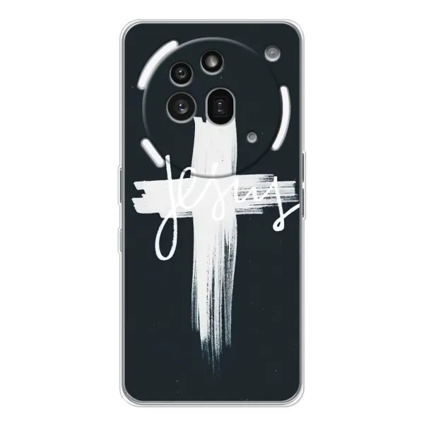Чехол с рисунком «Jesus» для Nothing Phone (3a) Pro Чехол с рисунком «Jesus» для Nothing Phone (3a) Pro