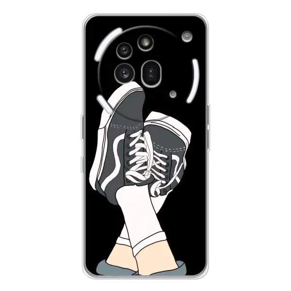 Чехол с рисунком «Кеды» для Nothing Phone (3a) Pro Чехол с рисунком «Кеды» для Nothing Phone (3a) Pro