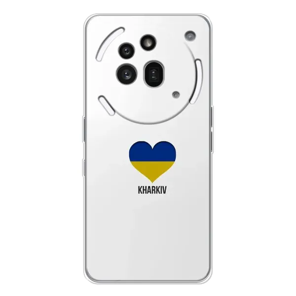Чехол с рисунком «Kharkiv» для Nothing Phone (3a) Pro Чехол с рисунком «Kharkiv» для Nothing Phone (3a) Pro