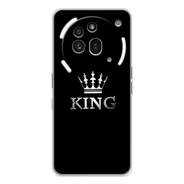 Чехол с рисунком «KING» для Nothing Phone (3a) Pro Чехол с рисунком «KING» для Nothing Phone (3a) Pro
